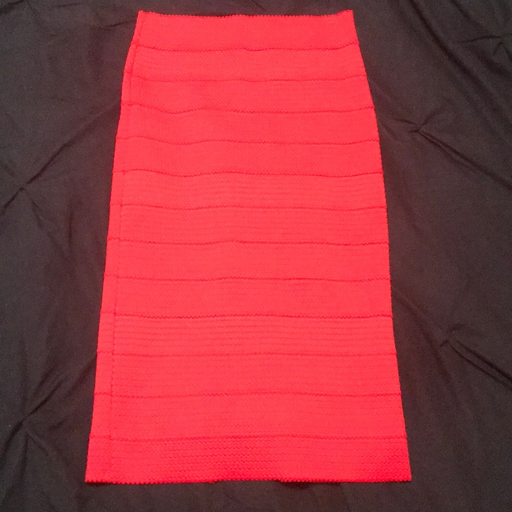 Hot pink XS Ny&co banded skirt
